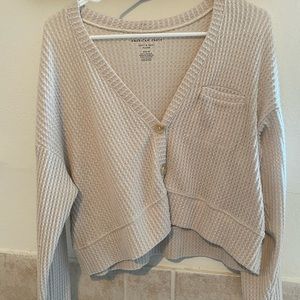 Plush Cropped Sweater